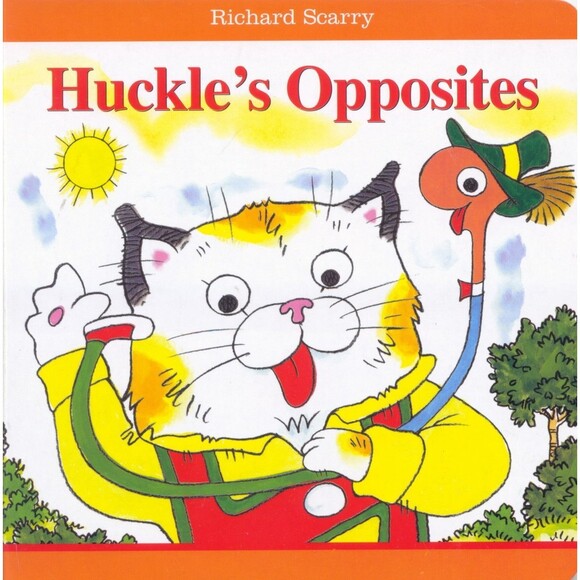 Huckle's Opposites Richard Scarry Board Book - Picture 1 of 4